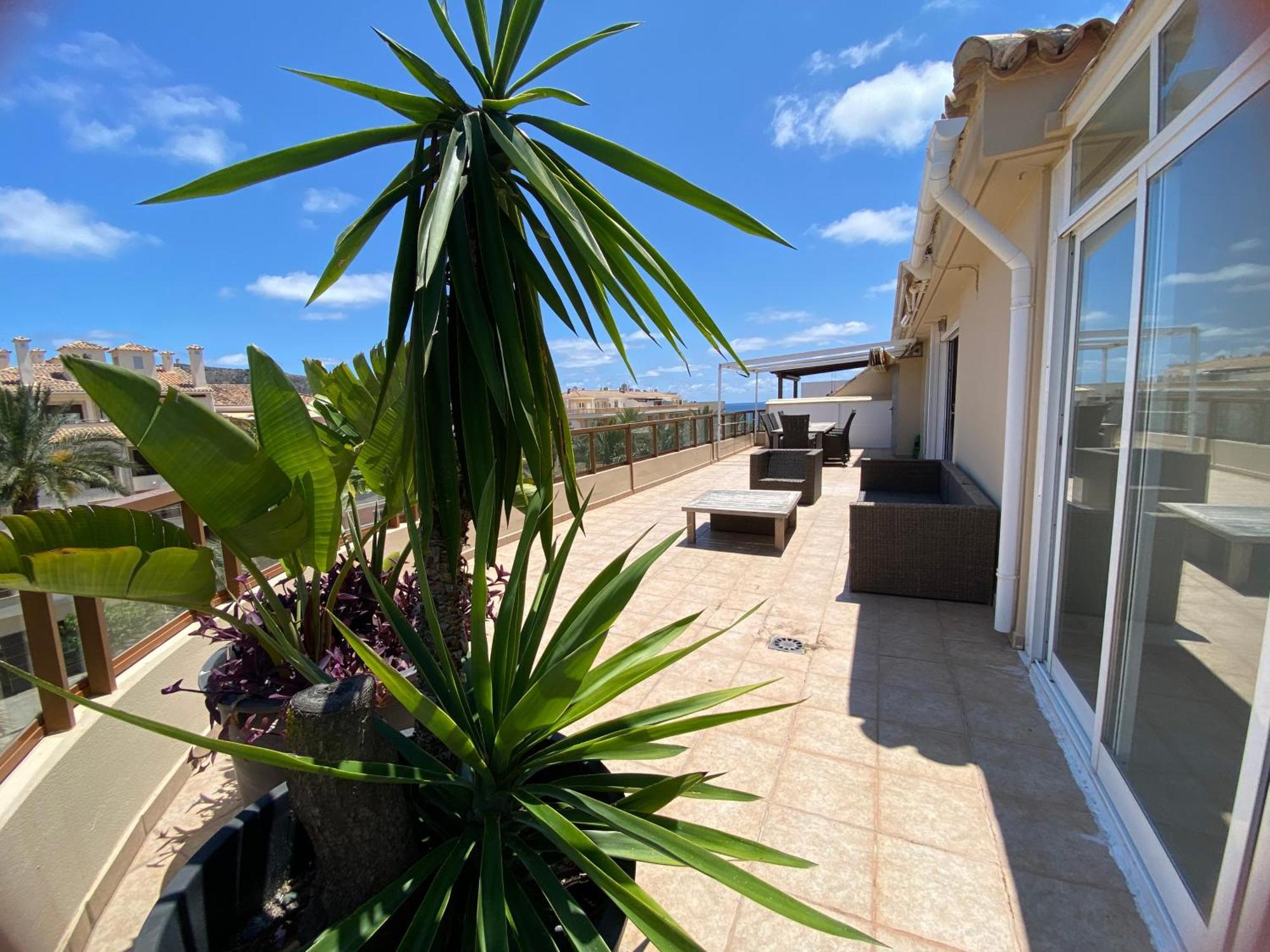Ferienwohnung Penthouse Seven Oceans Moraira Exterior foto